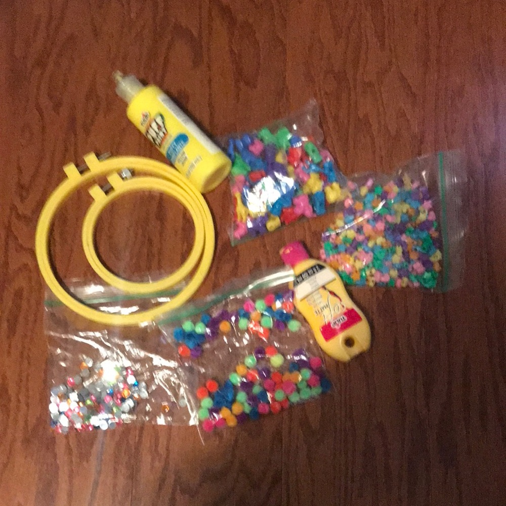 Colorful Craft Supplies Set